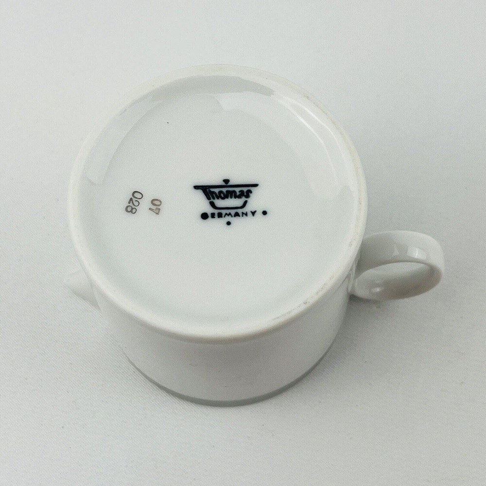 Vintage Thomas Creamer 2.5" Gray Platinum Band & Trim THO194 - Picture 6 of 9